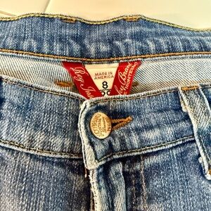 Vintage Lucky Brand Women's Light Blue Bootcut Jeans Size 8